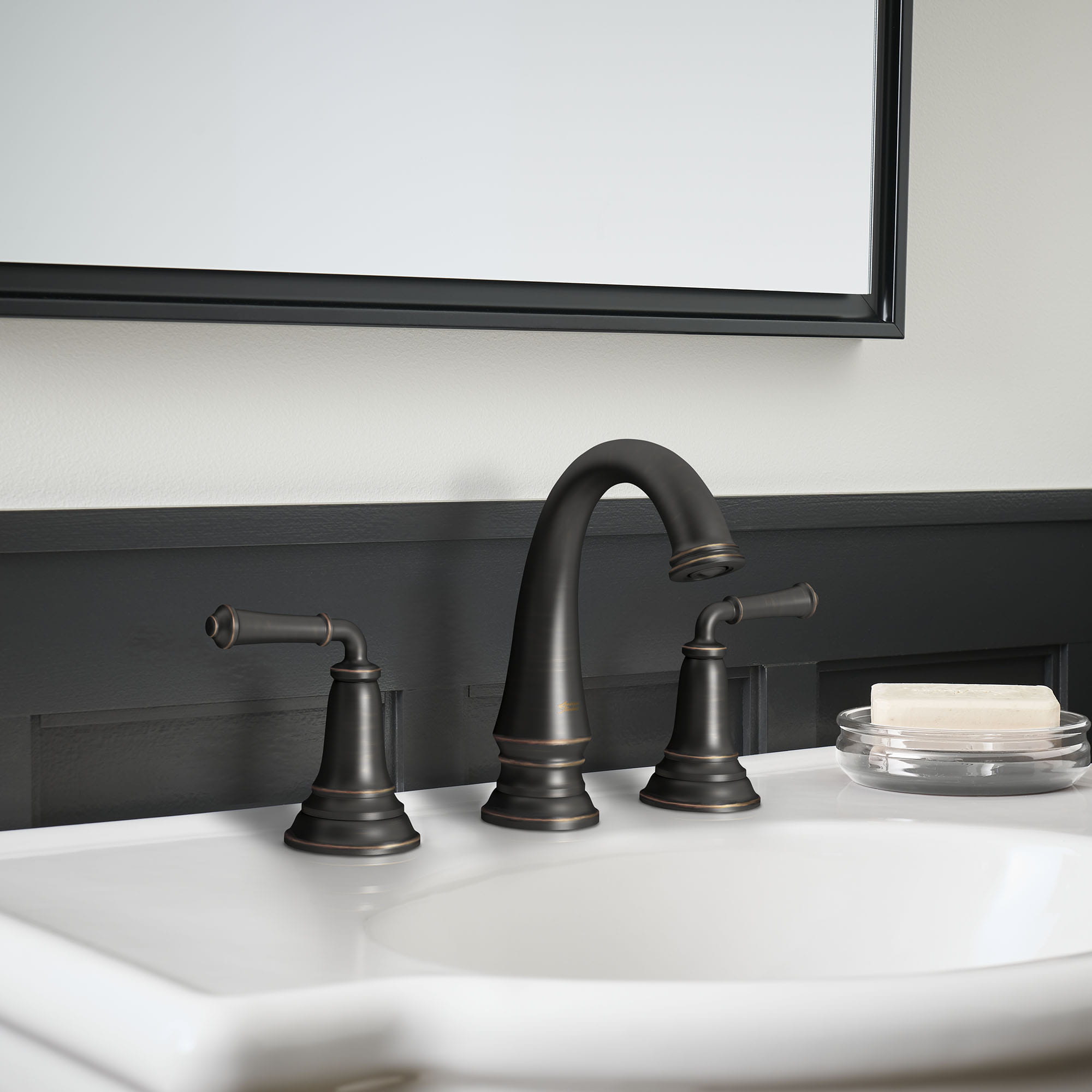 Delancey® 8-Inch Widespread 2-Handle Bathroom Faucet 1.2 gpm/4.5 L/min With Lever Handles